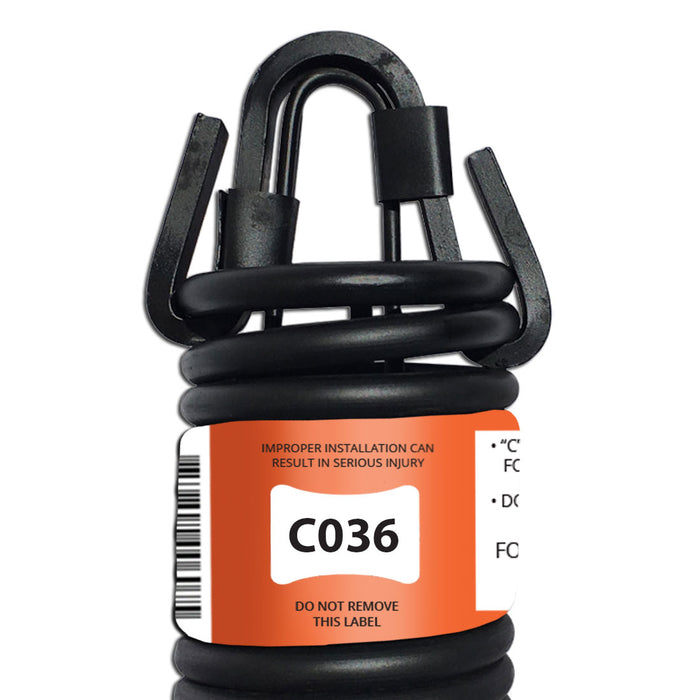 C036 (#0 Wire, 36" Coil-to-Coil Length)